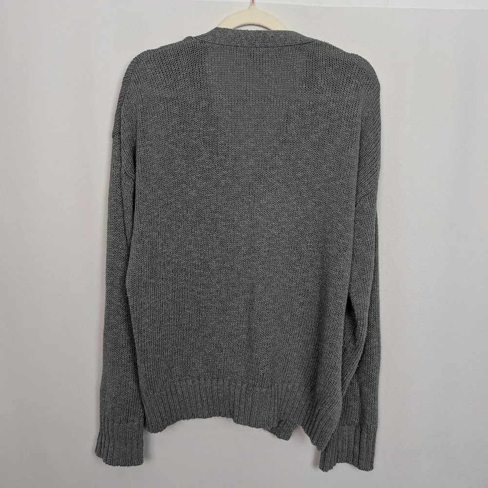 Quince Organic Cotton Linen Cardigan - Picture 2 of 9